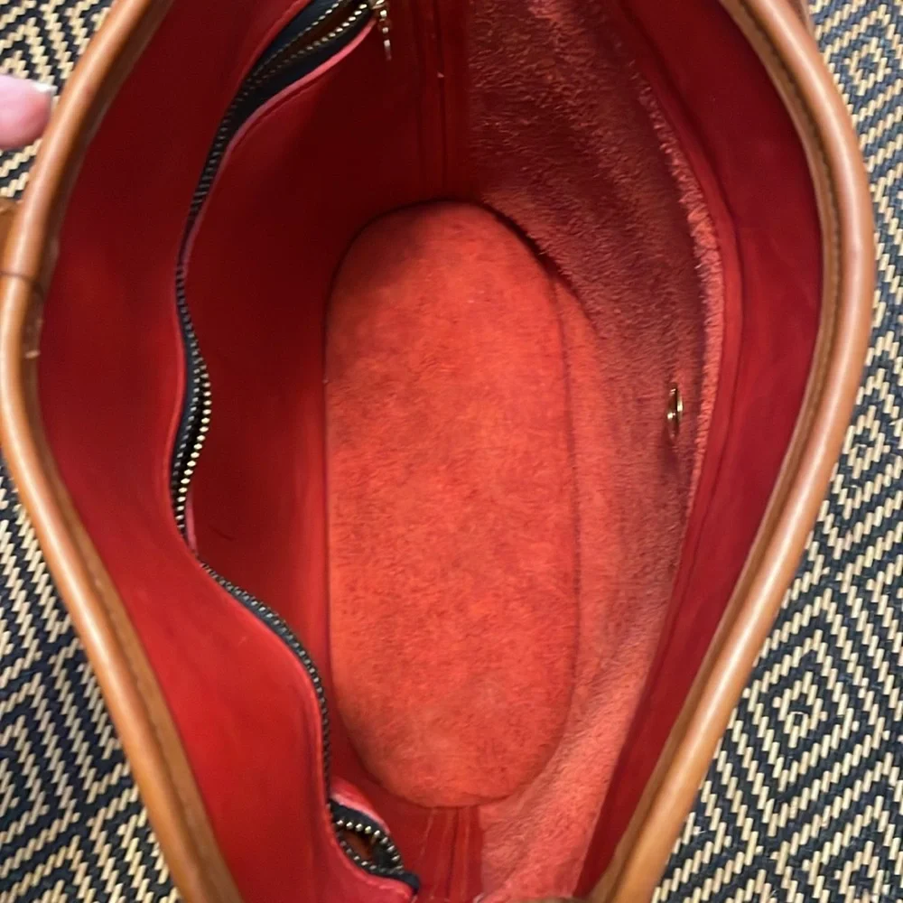 Vintage Coach Binocular Spectator 6853 (9853) RED WITH TABAC and brass - Picture 12 of 15